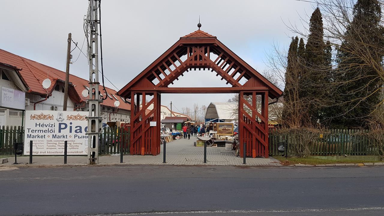 Orchidea Apartman Heviz Bagian luar foto